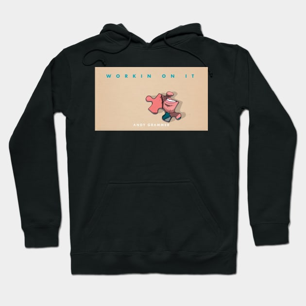 Working on it Hoodie by 6 Ducky art